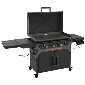 Iron Forged 36&rdquo; Griddle with Cabinet